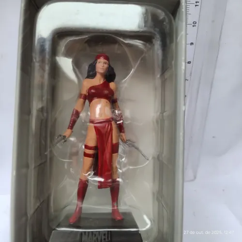 Coleção Eaglemoss Marvel 2008. Elektra Natchios. Nova lacrado.