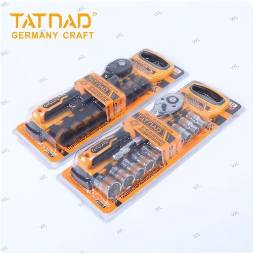Jogo de Soquetes 1/2'' 12 Peças - Tatnad - Chrome Vanádio