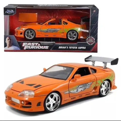 Miniatura Carro Fast & Furious Brian's Toyota Supra