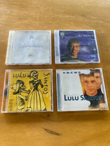 Lulu Santos - Lote c/ 4 CDS