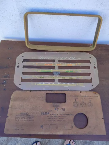 peças de rádio semp antiga 