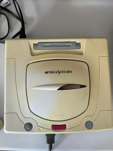 Sega Saturn Branco Japonês