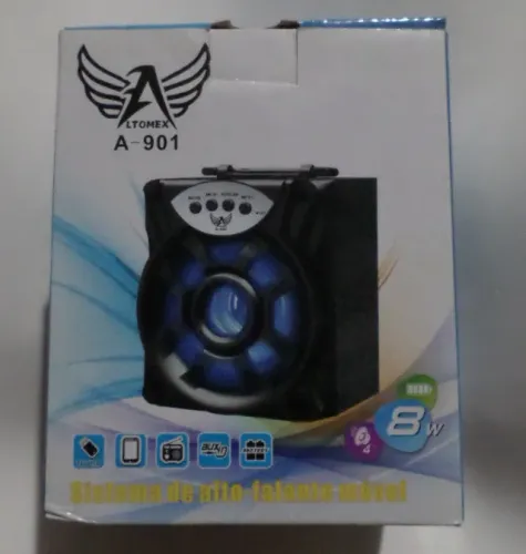 Mini Caixa de Som Portátil Bluetooth Sem Fio
