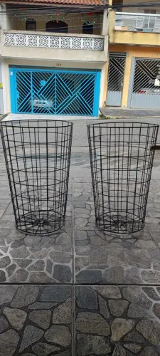 Cestas de Aço para lixo