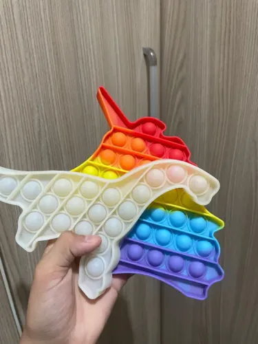 Pop It Dinossauro e unicórnio-fidget toy