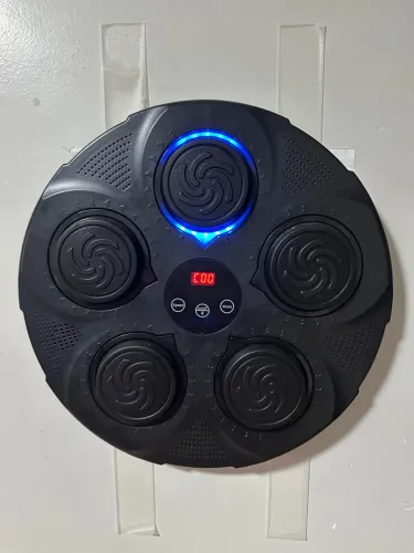Equipamento de boxe eletrônico com música