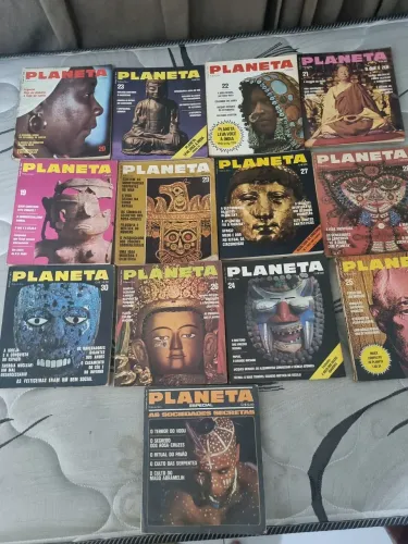 Coleção de Revistas Planeta - Anos 70