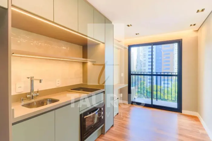 Apartamento para locação no Campo Belo, São Paulo-SP: 1 quarto, 1 banheiro, 27m².