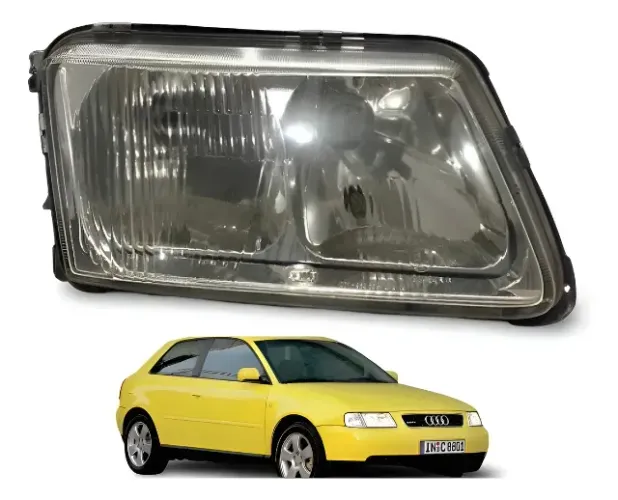 Farol Audi A3 1996 2000 Lado Direito Hella Original Direito