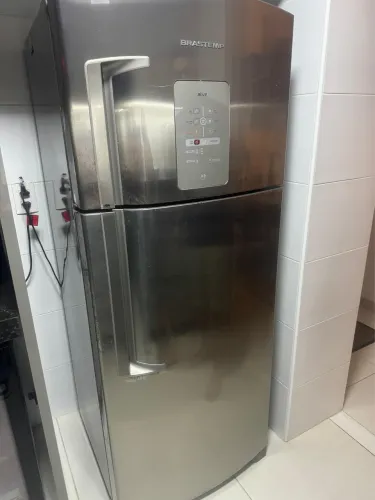 Geladeira Brastemp inox original (faço entrega)