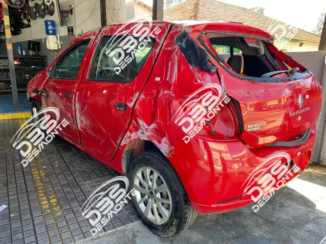 Sucata Renault Sandero 1.0 3cc 2020 Manual