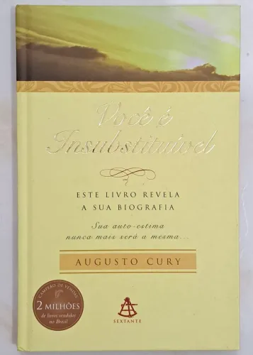 Livro Você é Insubstituível- Augusto Cury