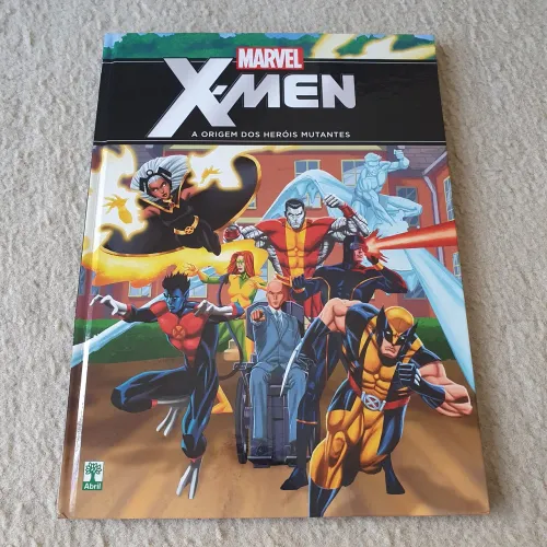 Livro X-Men A Origem dos Heróis Mutantes Marvel Abril