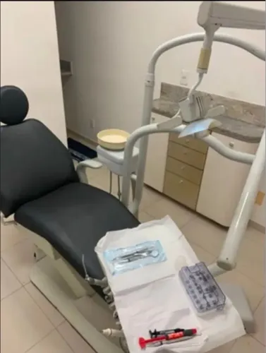 Cadeira odontológica com Ultrassom e jato de bicabornato