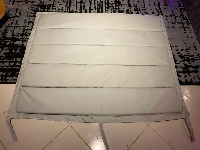 Cortina acústica para estúdio ou escritório 1,20 x 1,50