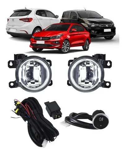 Kit Farol Auxiliar Milha Mobi 2016 A 2022