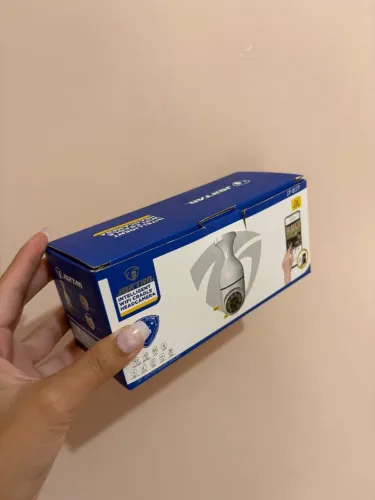 Câmera de segurança Wi-Fi lâmpada 