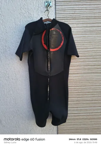 Roupa neoprene curta 3mm