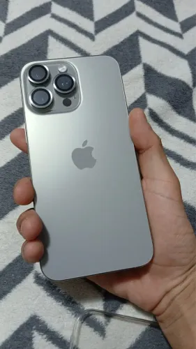 Iphone 15 Pro Max Titanio Natural 256 GB (com caixa)