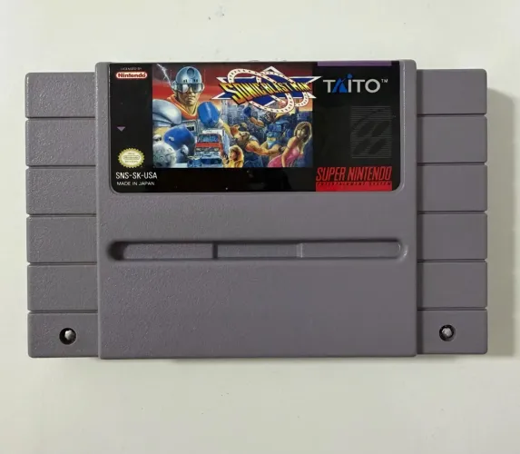 Cartucho Sonic Blast Man - Super Nintendo (SNES) Original Taito