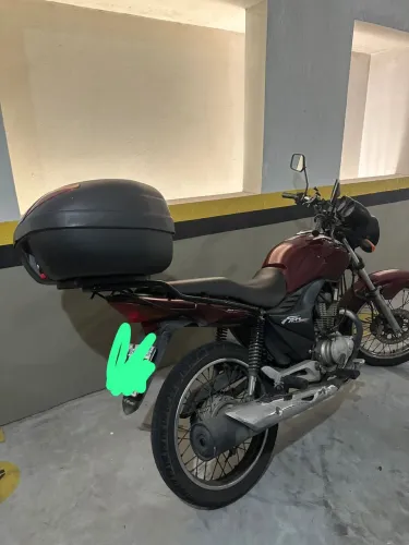 Moto que foi usada para trabalhar e voltar para casa
