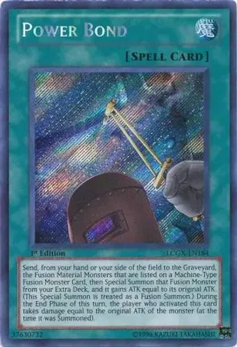 Yugioh!!! Power Bond LCGX-EN184 Secret Rare