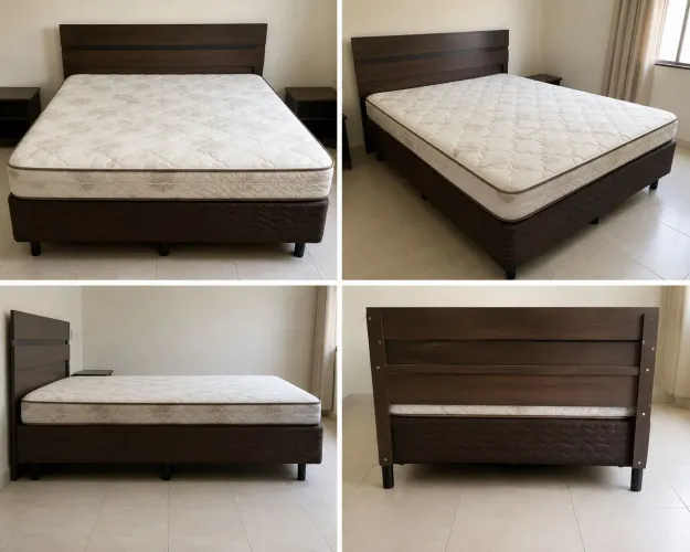 Estou doando esta cama de casal para quem tiver interesse. Estou de Mudança.