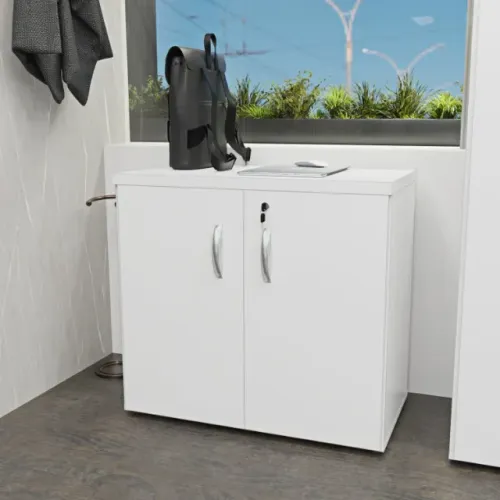 Armario 2 portas escritorio Branco