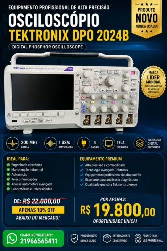Osciloscópio Digital Tektronix DPO 2024B