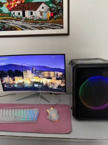 PC Gamer Completo + Monitor + Teclado e Mouse Redragon