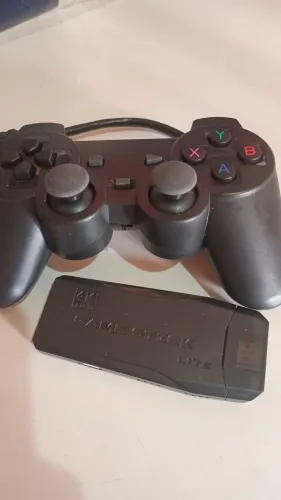 Vendo um controle de vídeo game