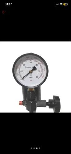 Teste de bico para bomba injetora