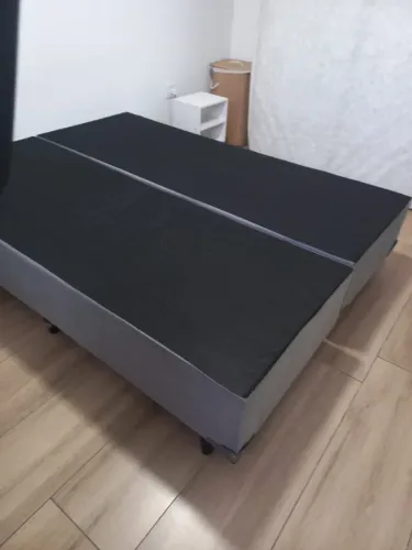 Cama box casal bipartida 1.38 x 1.88