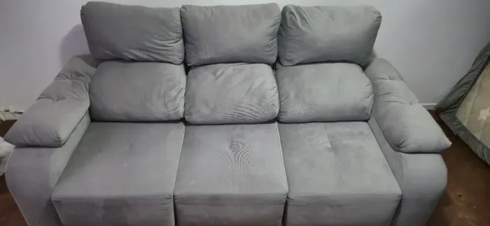 Sofa reclinável/inclinava 3 lugares