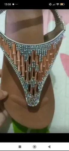 Sandália de dedo rasteira feminina Birken papete 