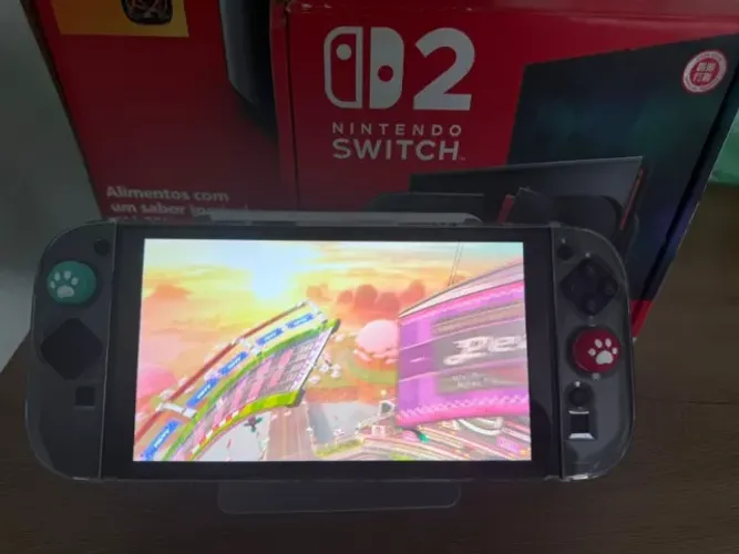 Nintendo Switch 2 HK Completo + Caixa + Acessórios