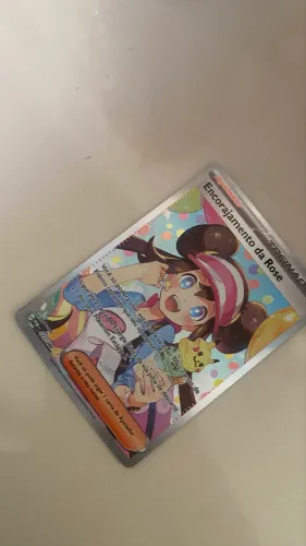 treinador encorajamento de rose 123/088 card pokemon apoiador