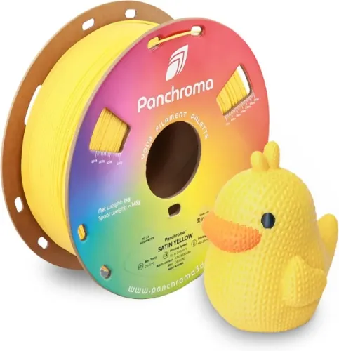 Filamento 3d Polymaker Pla Basic Panchroma 1kg Cor Amarelo