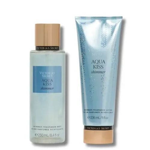 Aqua Kiss Shimmer Victoria's Secret - Body Lotion + Hidratante Perfumado 236ml