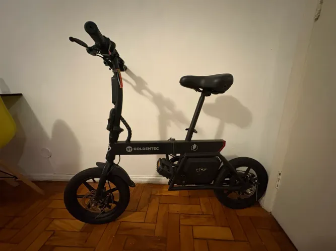 Bicicleta elétrica dobrável 