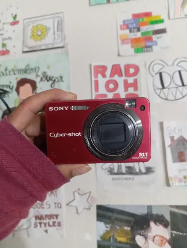 Sony cyber-shot DSC-W170 vermelha