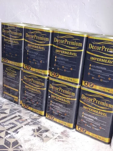 ? Tinta Decorpremium Emborrachada<br>? Proteção e acabamento para sua casa