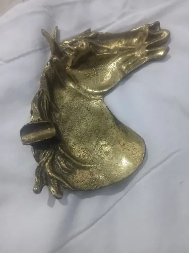 ANTIGO CINZEIRO EM BRONZE.