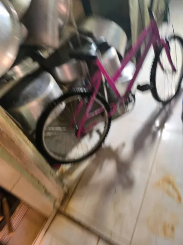 Bicicleta Caloi Barbie Rosa - Bom Estado