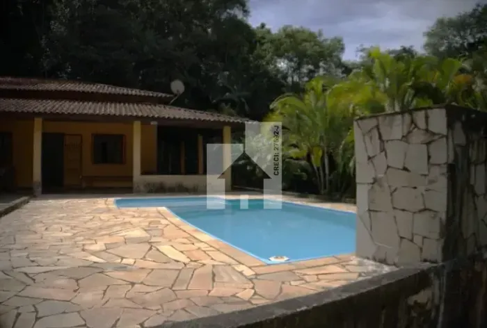 Chácara com piscina, 3 dormitórios à venda, 3.600m² totais - PORTEIRA FECHADA - Estância S