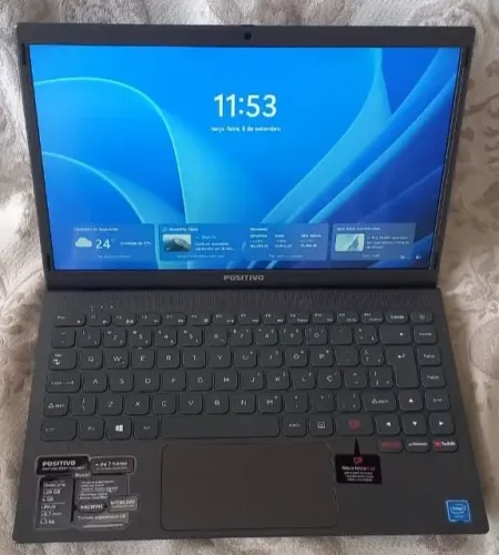 Notebook Positivo Motion Gray Q464C ? 4GB RAM / 64GB