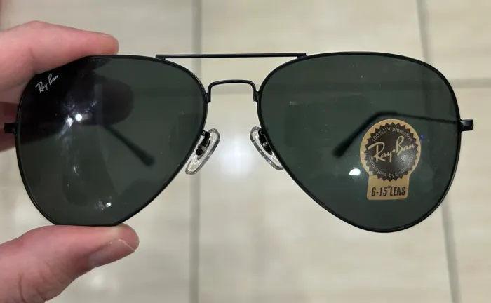 Rayban Aviador Black 