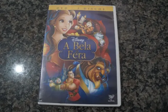 A Bela E A Fera - Dvd Duplo - Disney - Desenho Animado