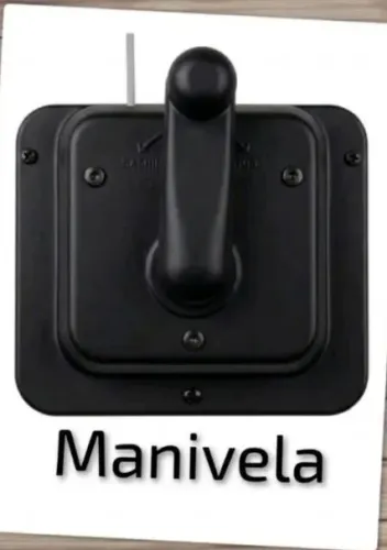 Manivela para varal ou outros - não entrego Retira pinheirinho