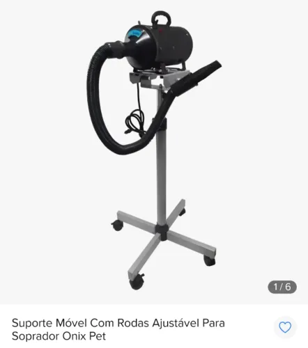 Suporte Secador Pet